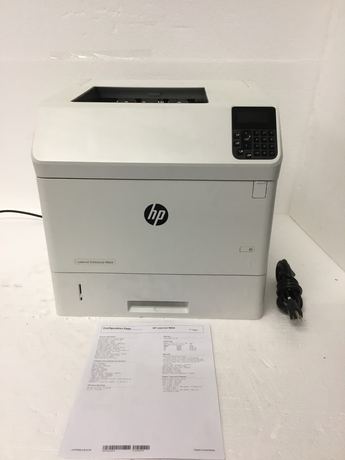 HP LaserJet Enterprise M604 E6B67A Laser Printer 356K Pages 512MB 