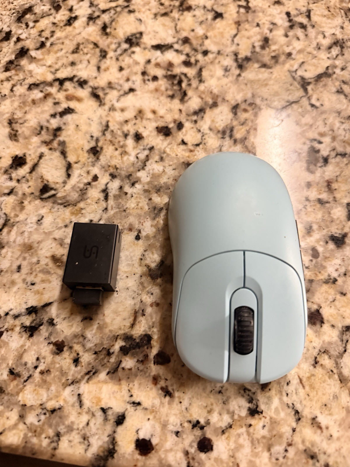 VAXEE NP-01S Wireless Gaming Mouse w USB Receiver Light Blue Tested