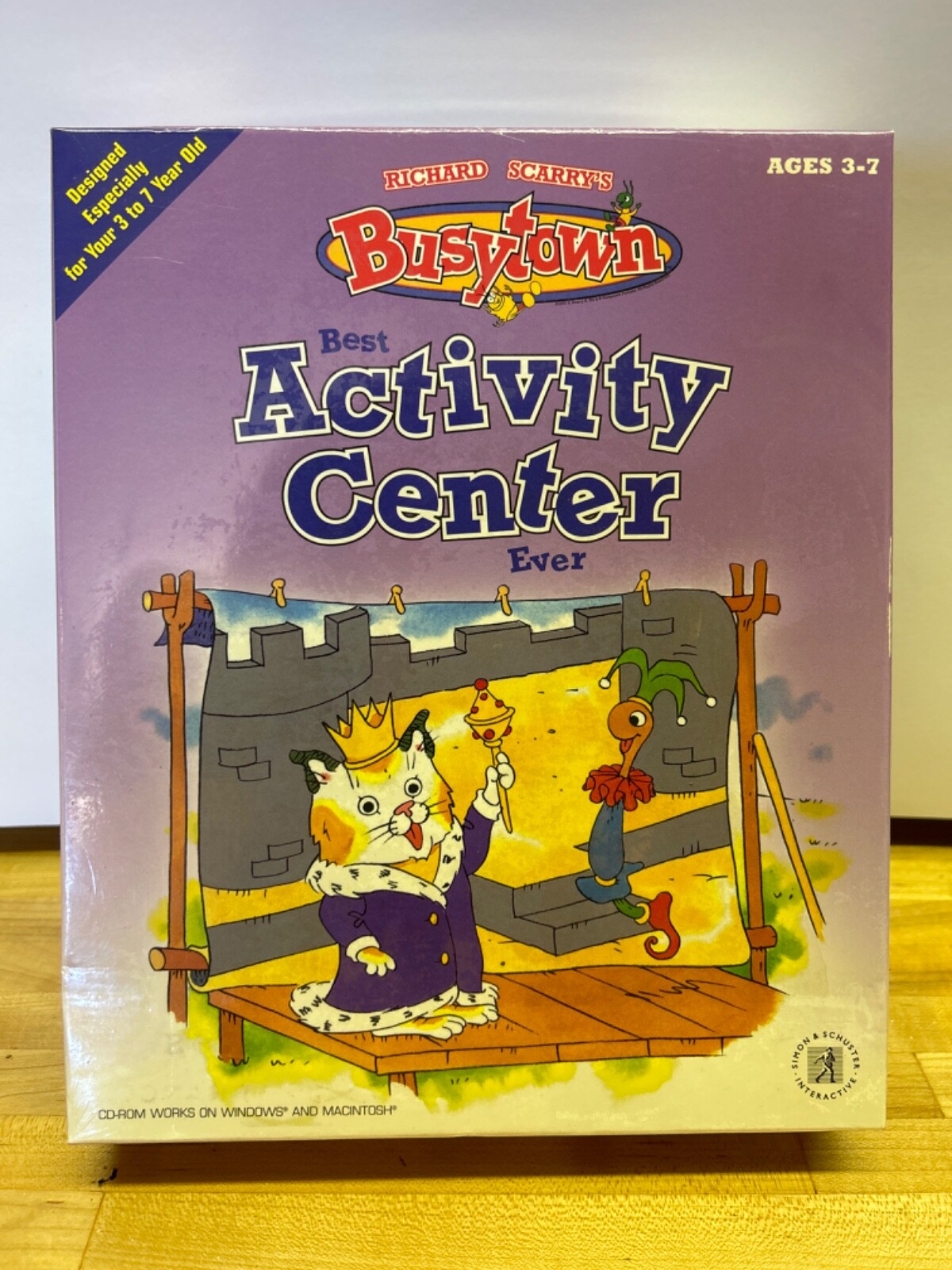 Richard Scarry's Busytown Best Activity Center Ever  NEW VINTAGE