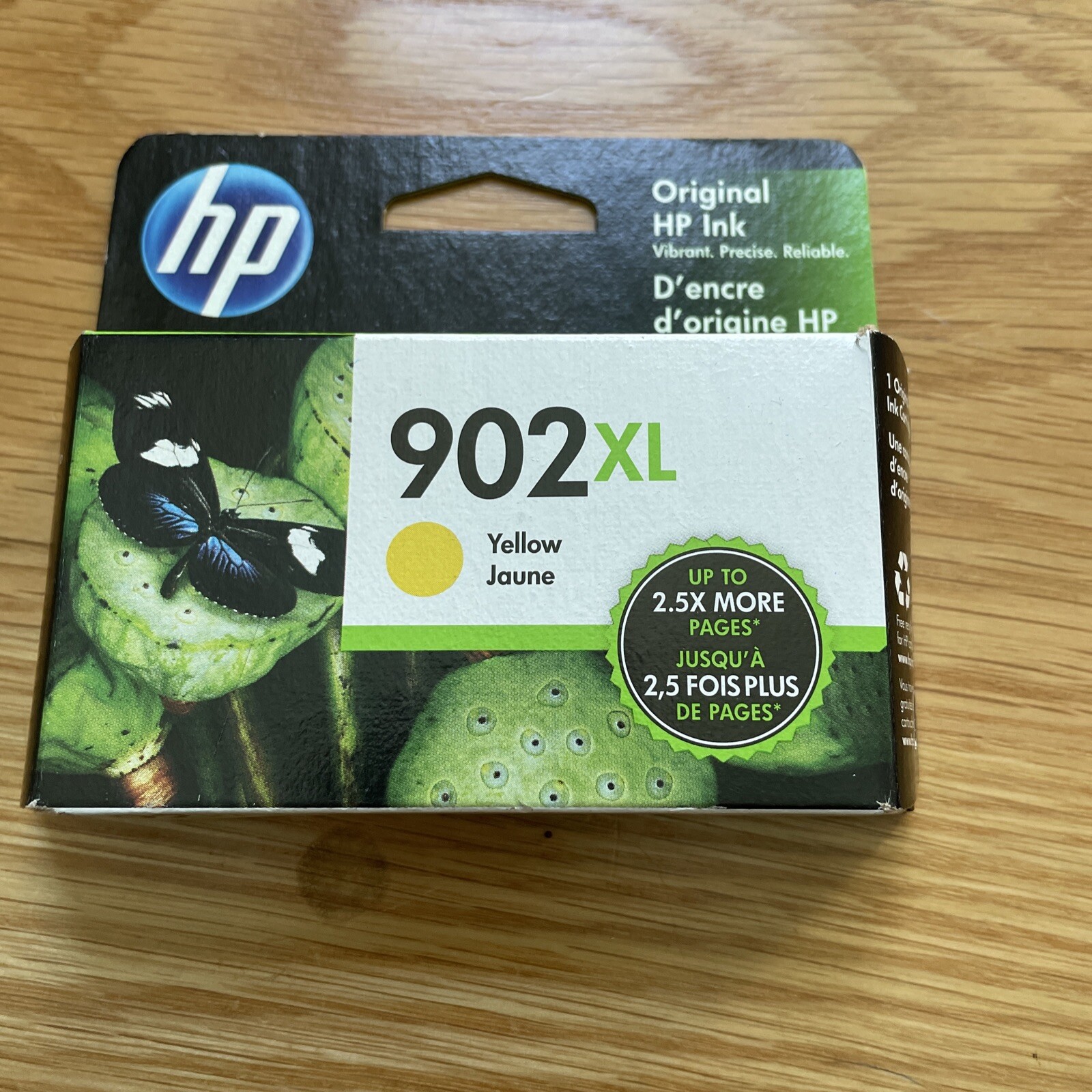 NEW Genuine Sealed HP 902 Yellow Ink Cartridge Exp 03/2021