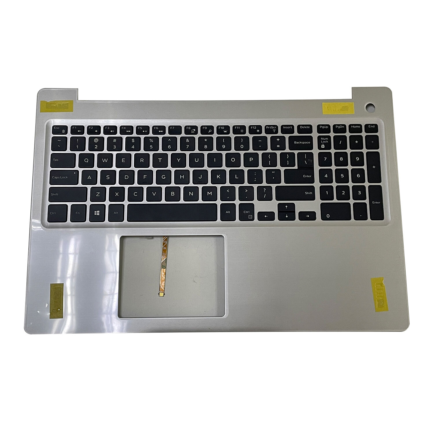 New For Dell Inspiron 15 5570 5575 Palmrest w/ Backlit Keyboard 0MR2KH Silver US