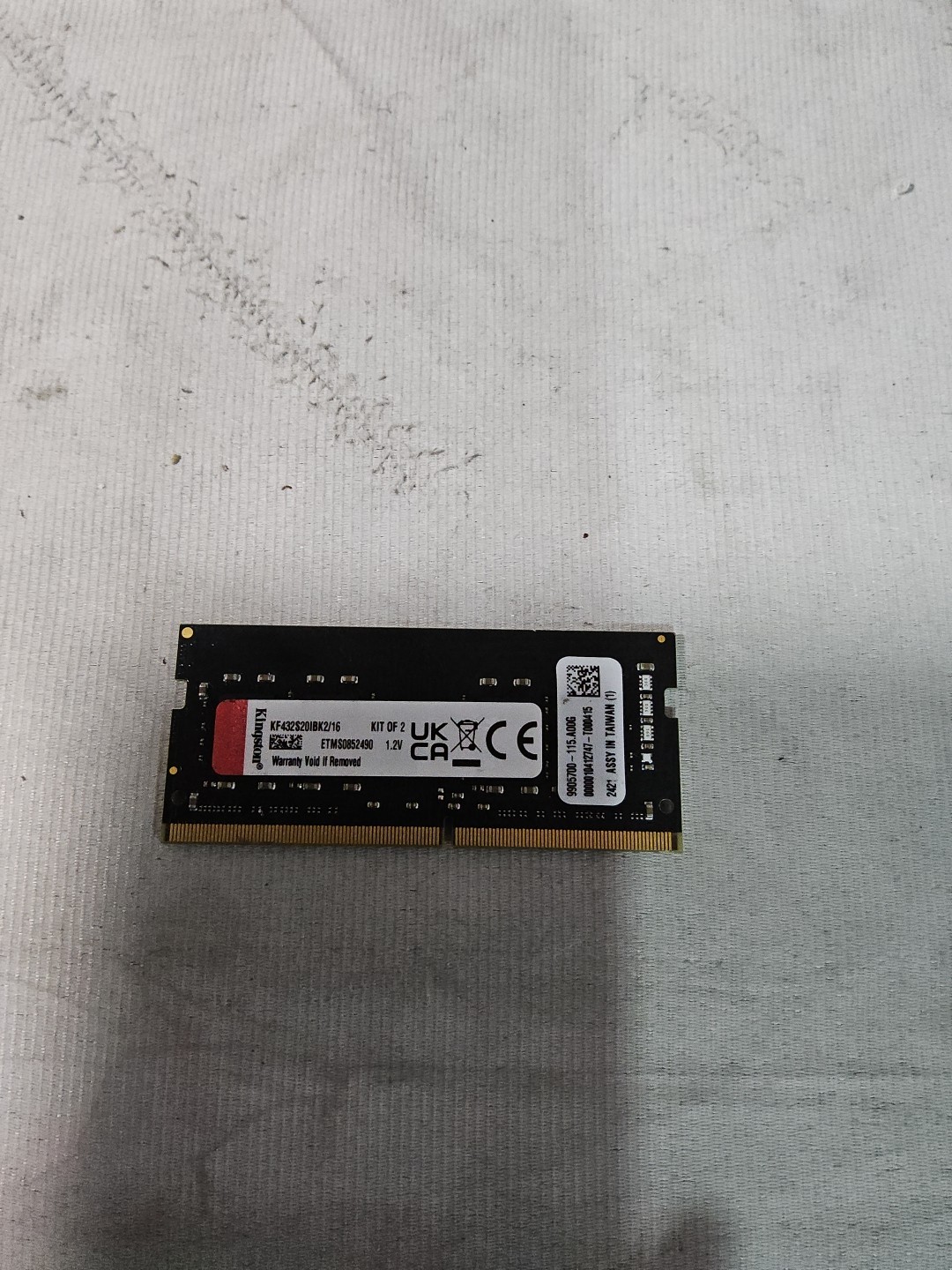 +Kingston Fury Impact DDR4 Kf432s20ibk2/16