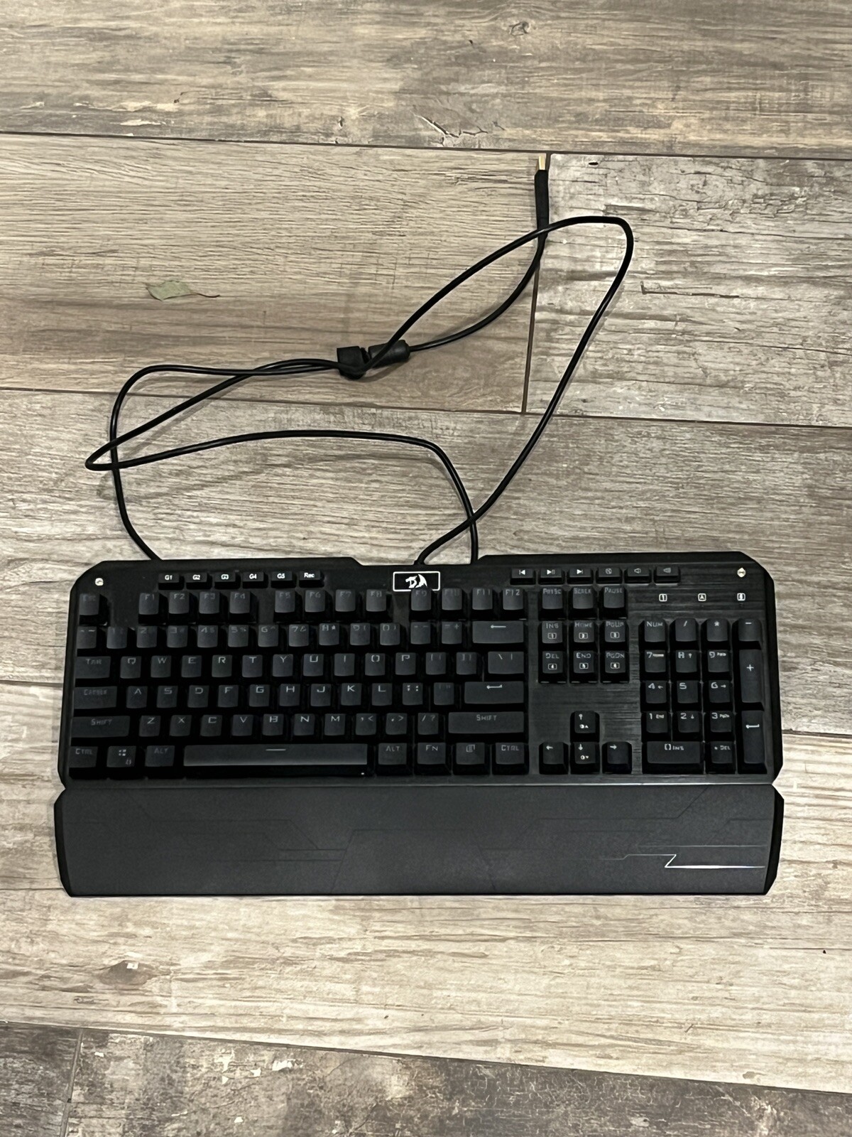 REDRAGON INDRAH MODEL K555 WIRED MECHANICAL GAMING KEYBOARD black