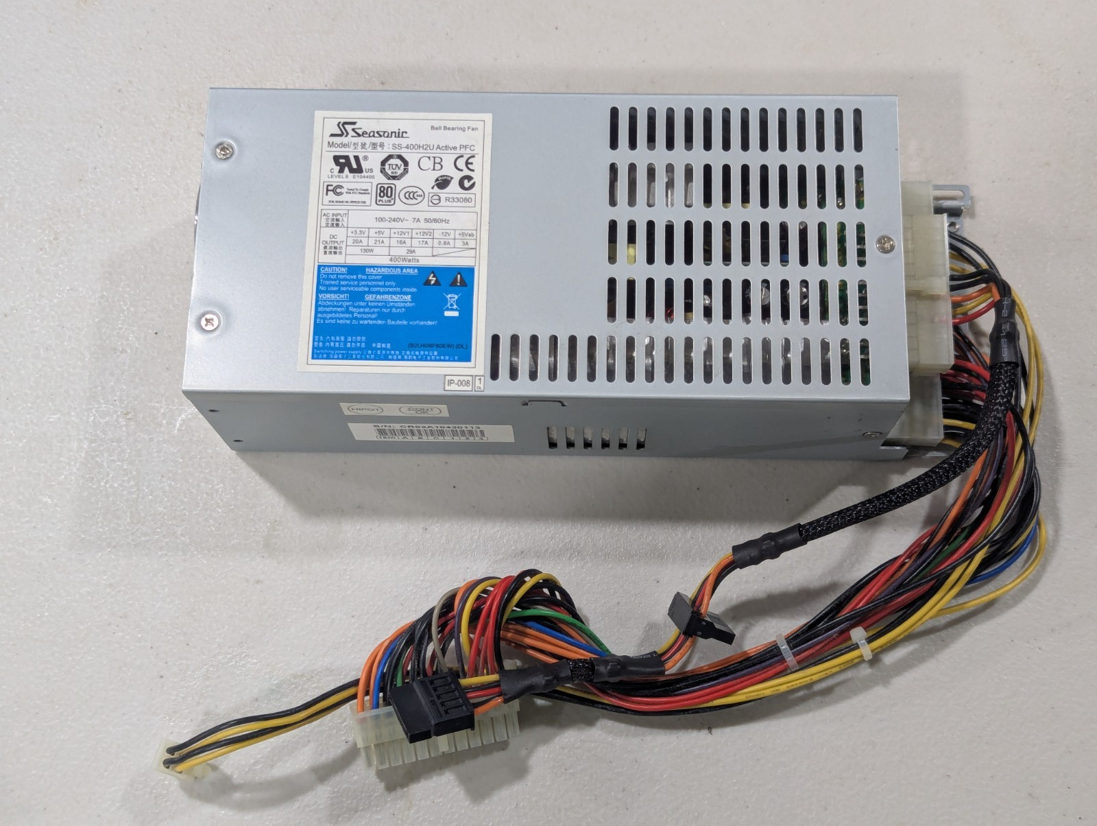 Seasonic SS-400H2U 400W Power Supply