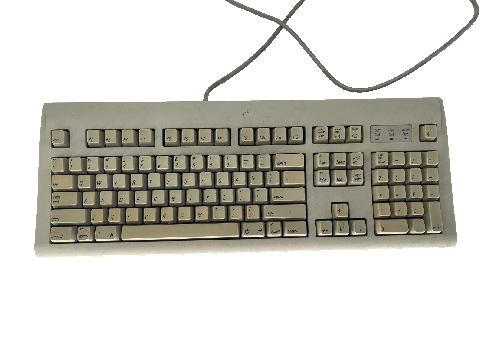 Vintage Apple Design Keyboard Macintosh Mac M2980