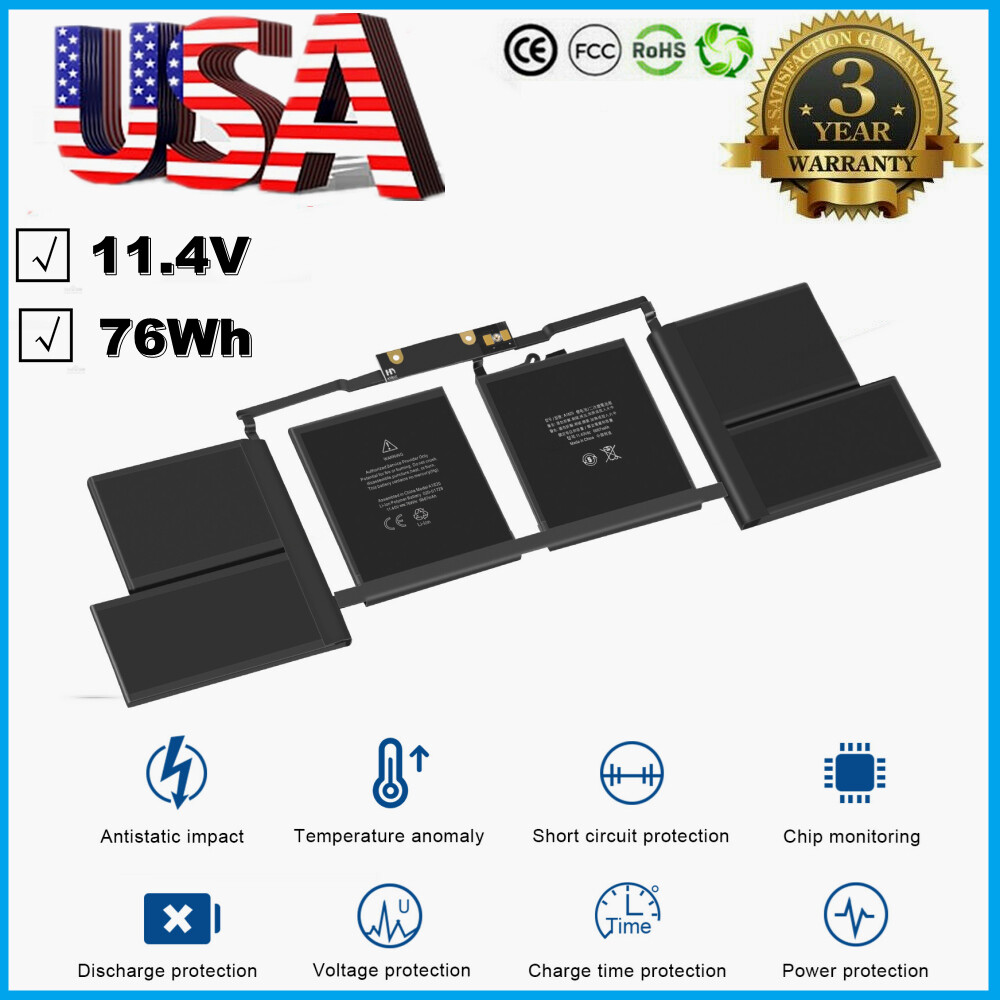 🔥LOT A1820 Battery For MacBook Pro 15'' A1707 Late 2016 Mid 2017 EMC 3162 3072