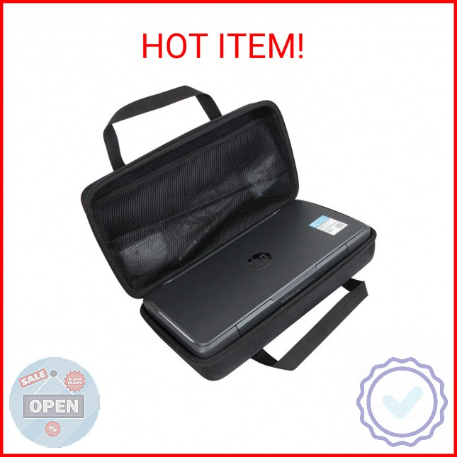 adada Hard Travel Case for HP OfficeJet 200 Portable Printer (CZ993A)