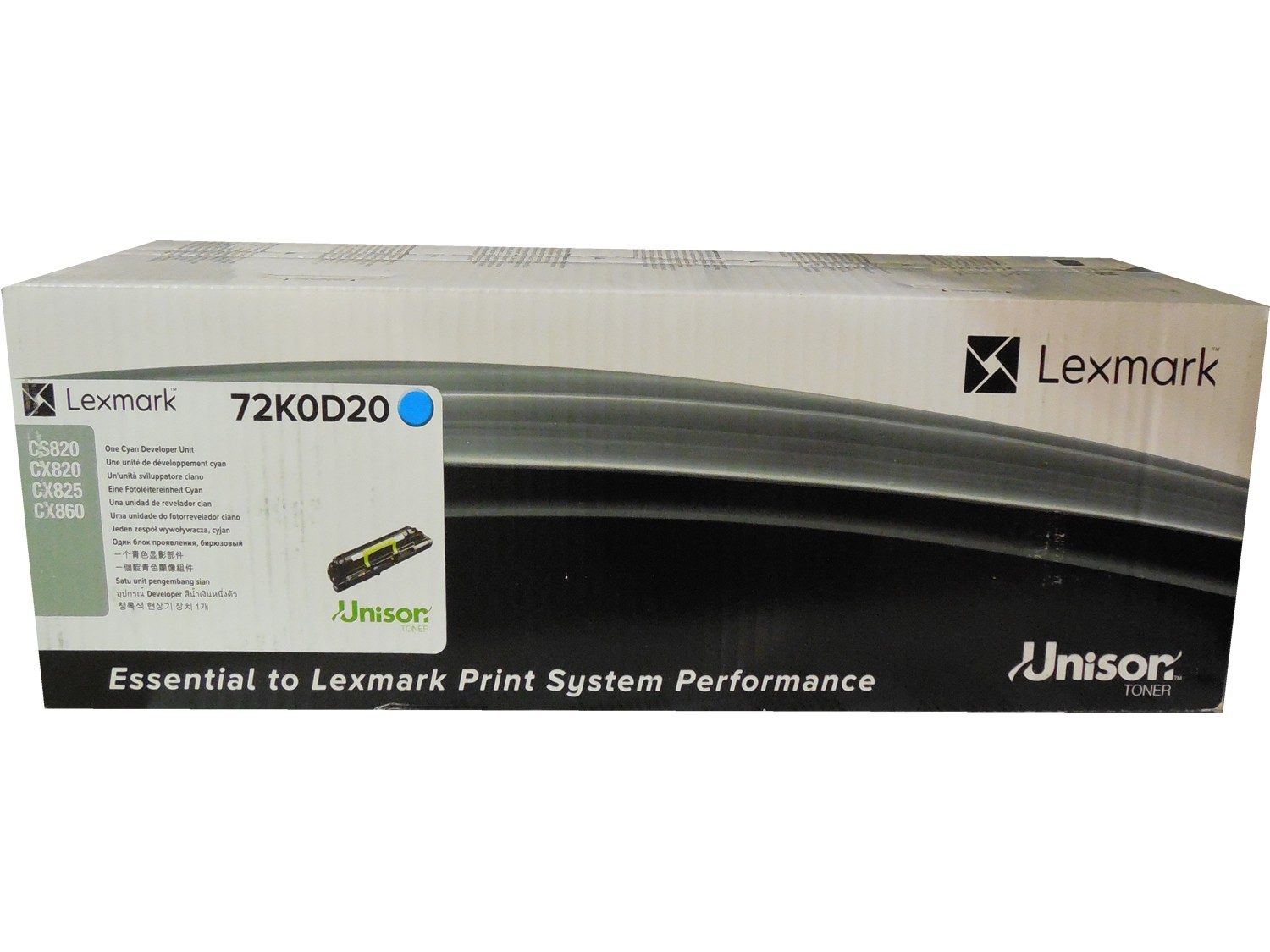 LEXMARK 72K0D20 Cyan Developer Unit *