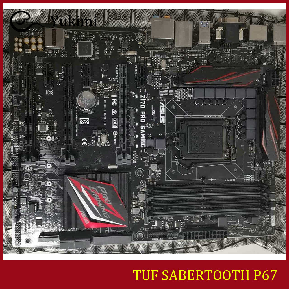 FOR ASUS Z170 PRO GAMING DDR4 LGA 1151 64GB DVI VGA HDMI Motherboard