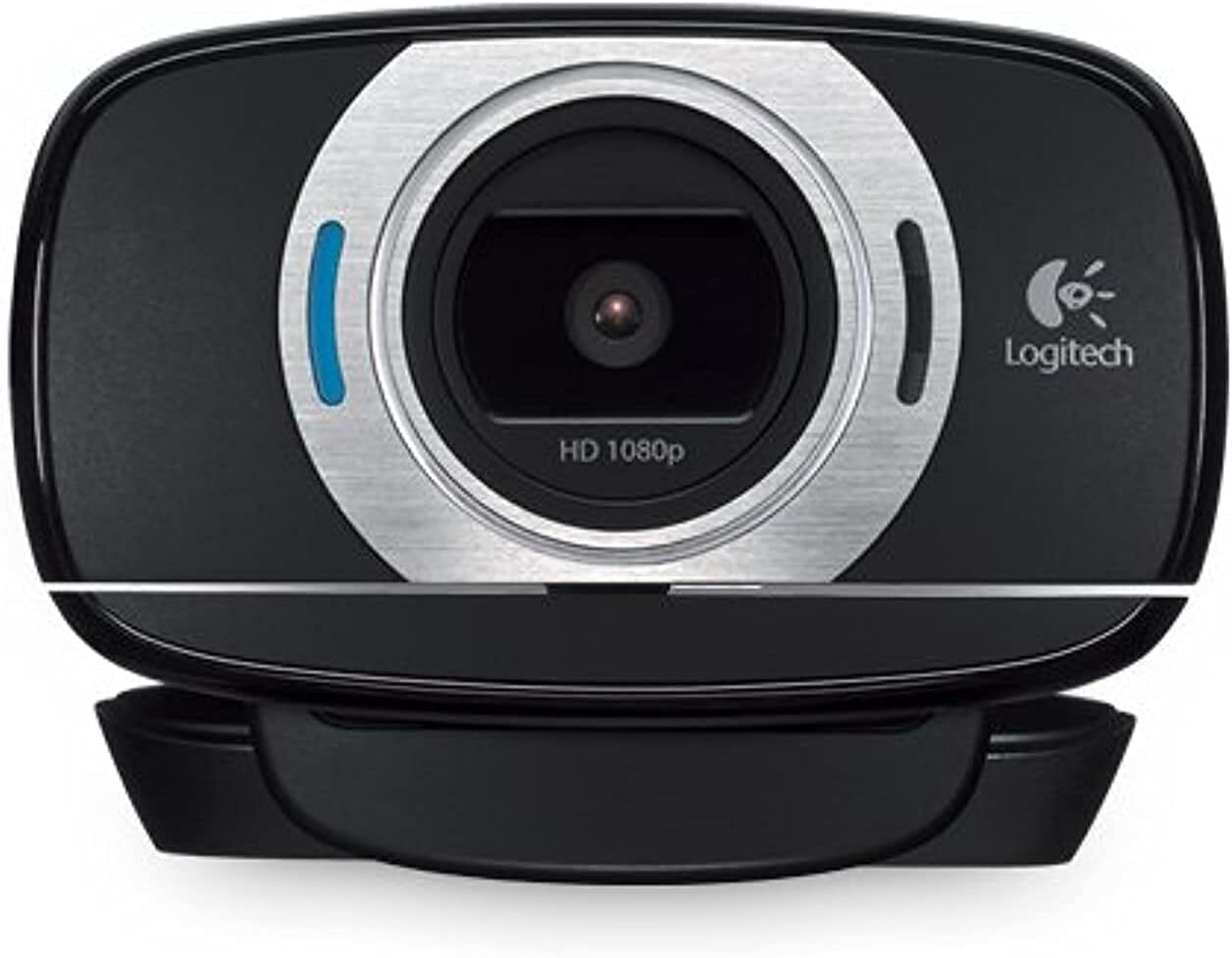 Logitech C615 Webcam, Auto Focus, Integrated MonoMic, HD Light Correction, Black