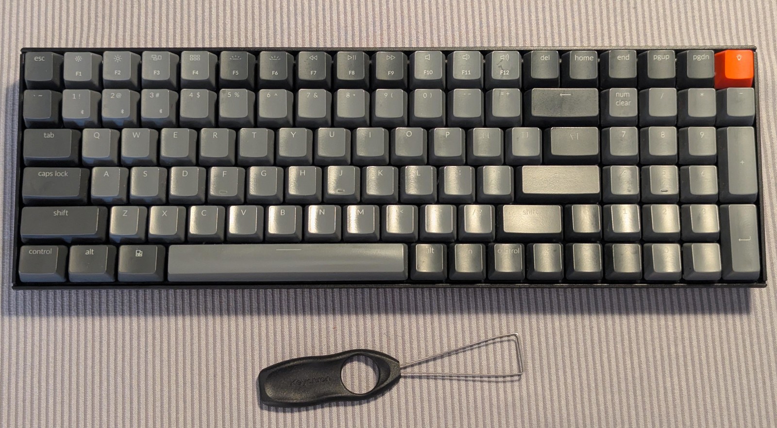 Keychron Wireless Backlit Mechanical 96% Keyboard K4A3 Gateron Brown Switches