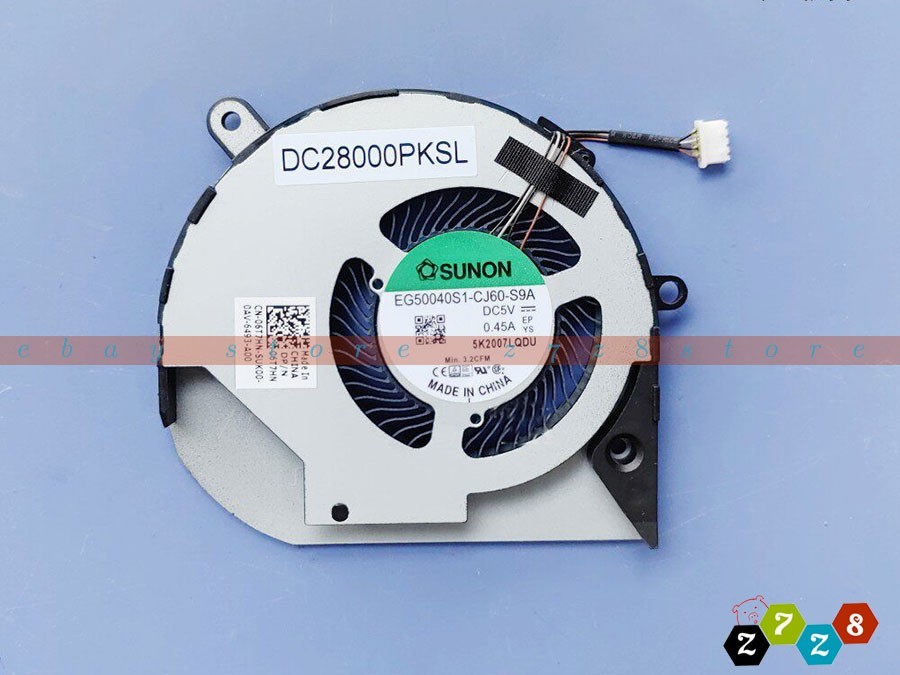 New DELL Latitude 5510 Precision 3540 CPU Fan 06T7HN 6T7HN EG50040S1-CJ60-S9A