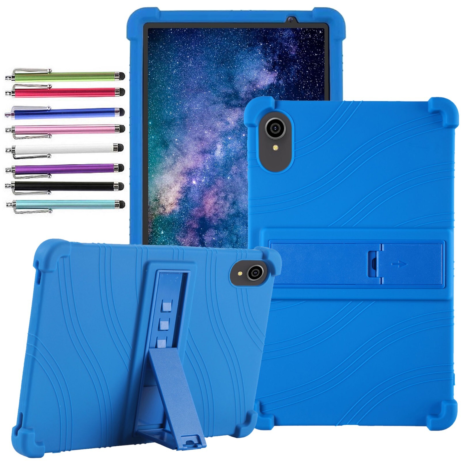 Protective Silicone Case for FITIFUN Tablets 10.1 inch Android 14/12 Tablet+ Pen