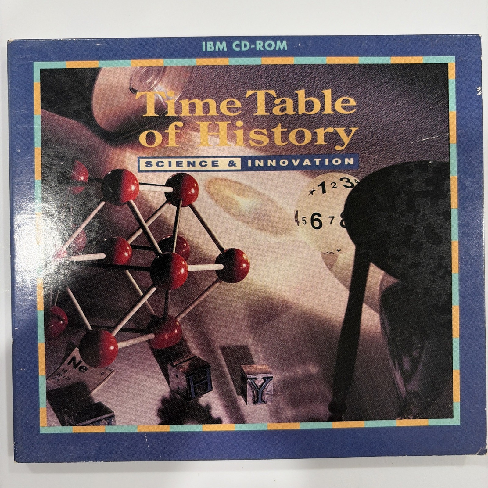 Vtg Time Table of History Science & Innovation Apple Macintosh CD-ROM Mac 1991