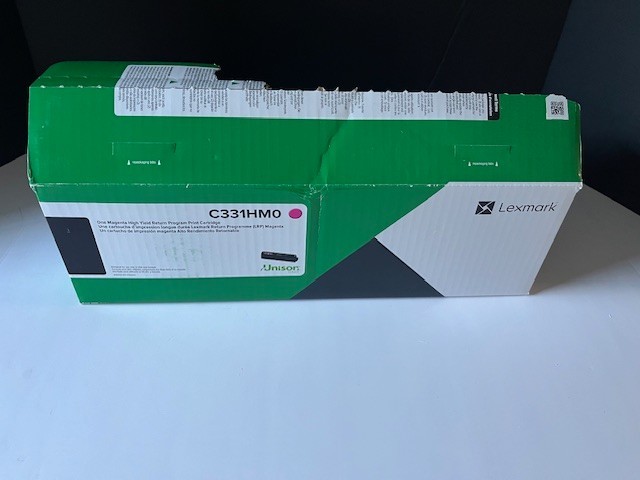 Lexmark Unison C331HM0 Magenta High Yield Toner Cartridge