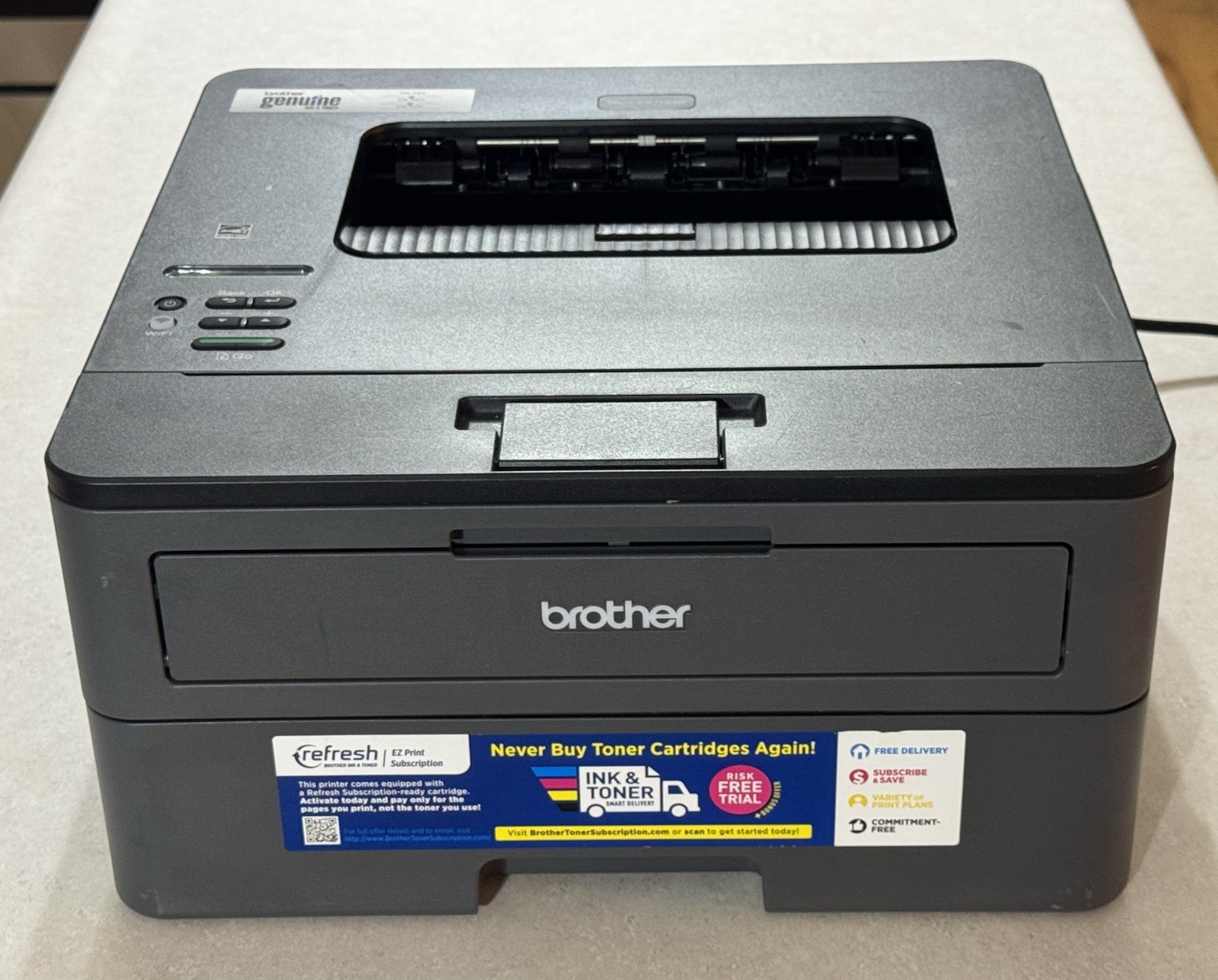 Brother HL-L2370DW Monochrome Wireless Laser Printer - See Description
