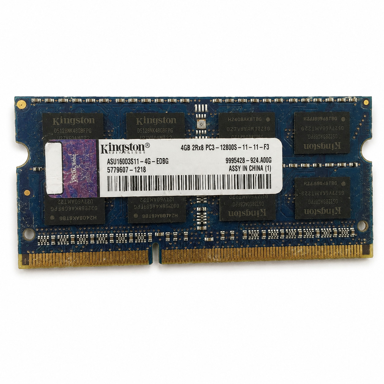 Kingston 4GB DDR3 1600MHz PC3-12800S Laptop RAM SO-DIMM OEM Tested