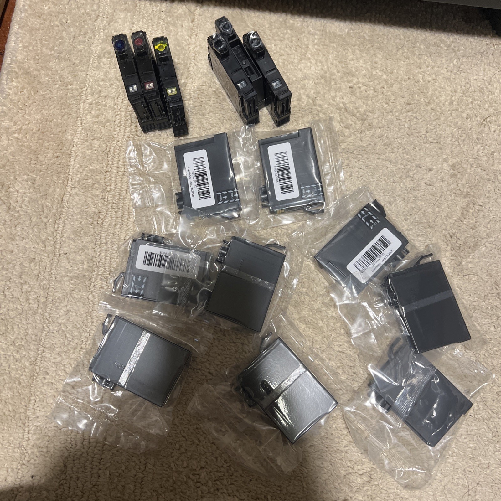 New Full Epson 200, 200XL Ink Cartridges, + Xtra Read Description Lot Of 9+