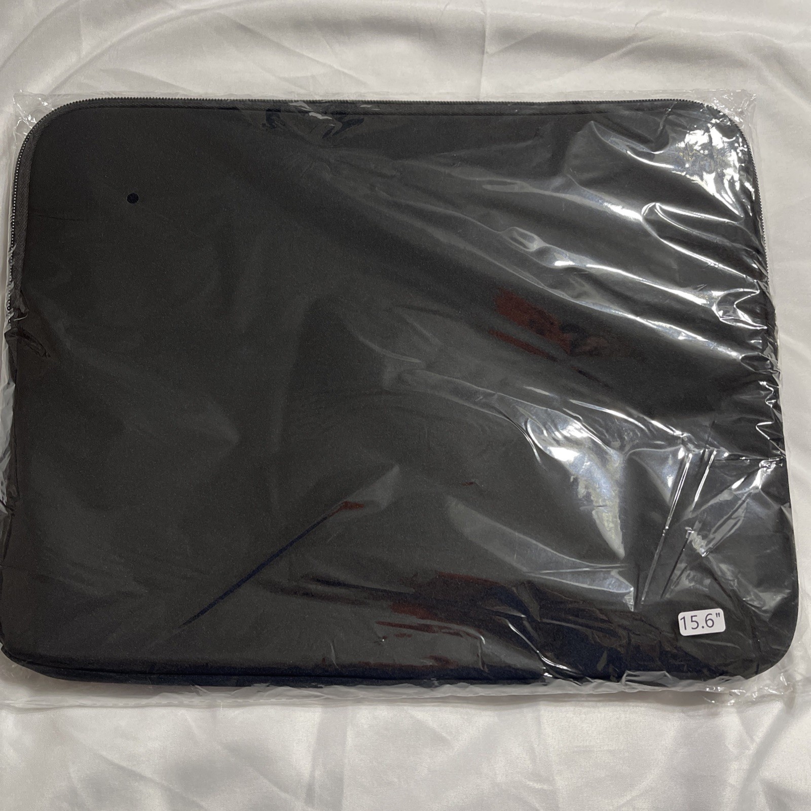 NEW 15.6 Inch Black Laptop Sleeve Protective Cover Soft Zipper Bag Case