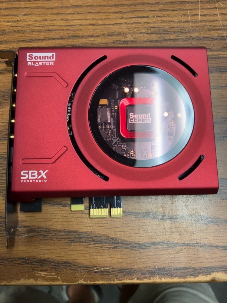 Creative Sound Blaster Z SB1500 PCIe 5.1 Sound Card w/ Mic Open Box NEW