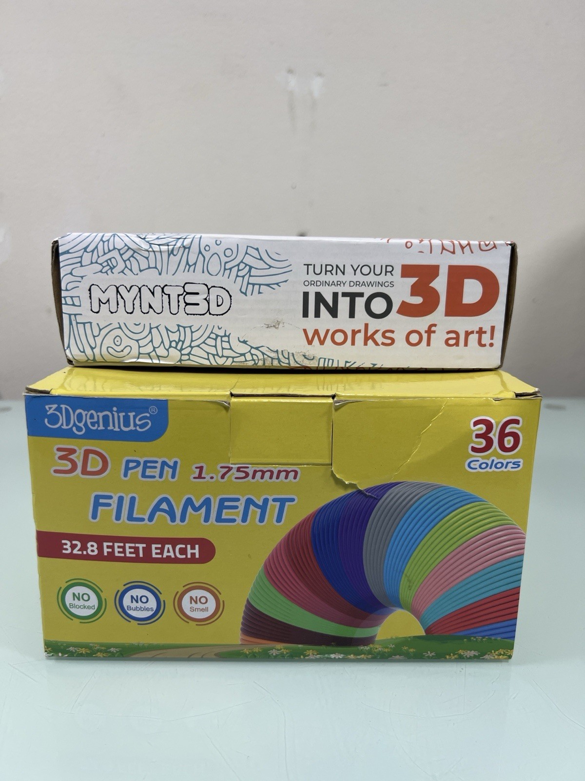 MYNT3D Super 3D Pen Kit w 36 Color PLA Filament Tested Working