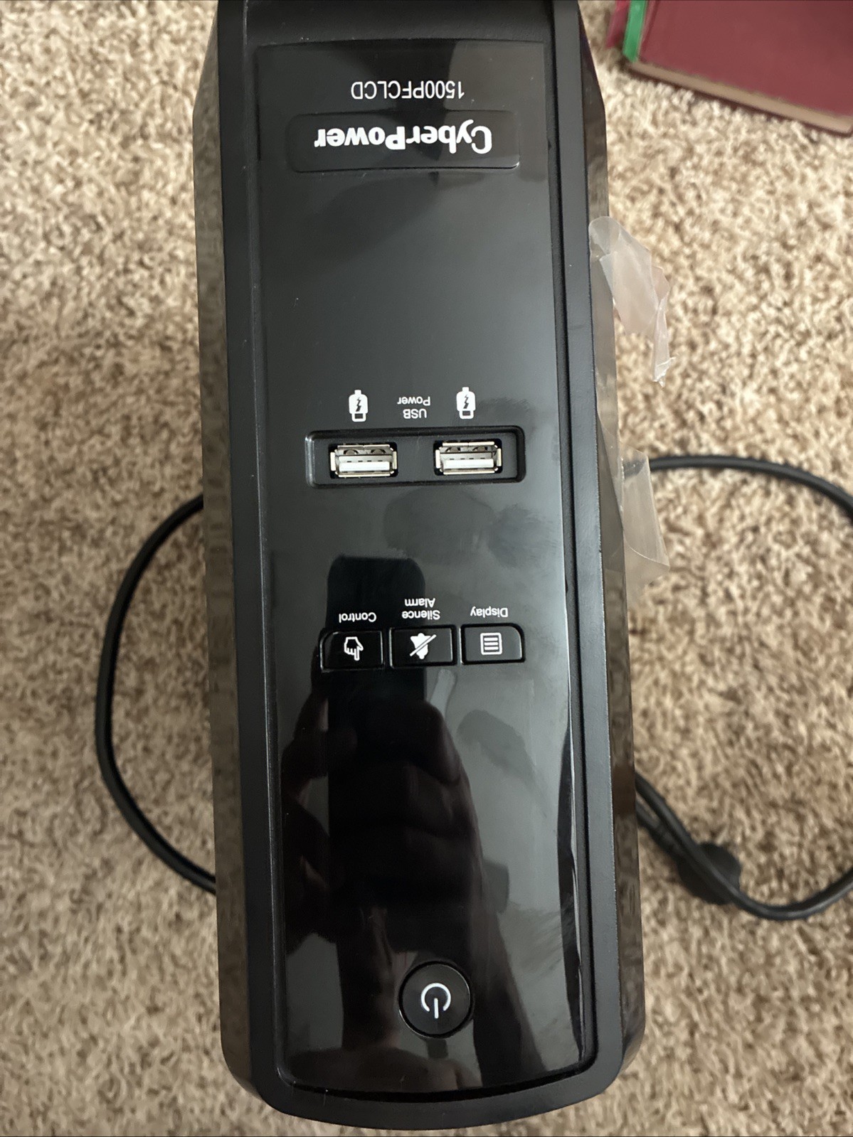 CyberPower 1500VA Sine Wave Battery Back-Up System UPS Power Supply GX1500U