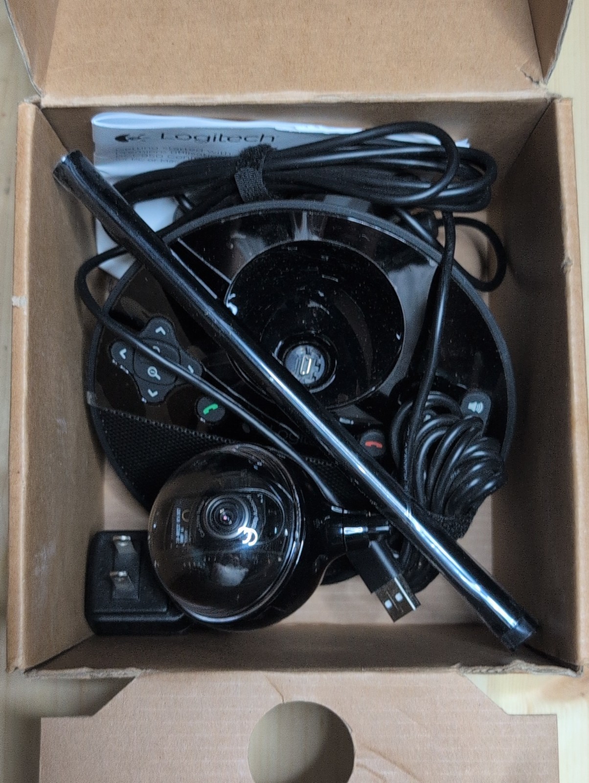 Logitech BCC950 ConferenceCam Webcam - Black