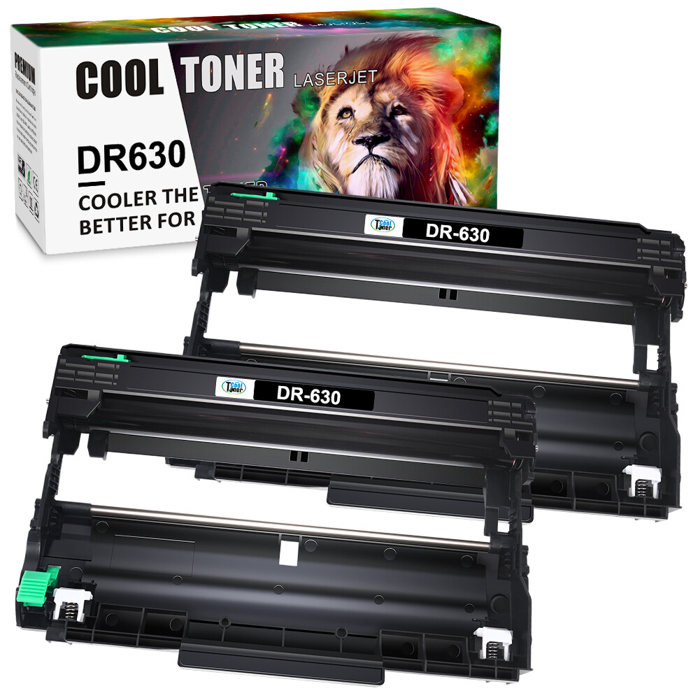 2pk DR630 DR660 Drum Unit For Brother HL-L2320D HL-L2340DW HL-L2360DW HL-L2380DW