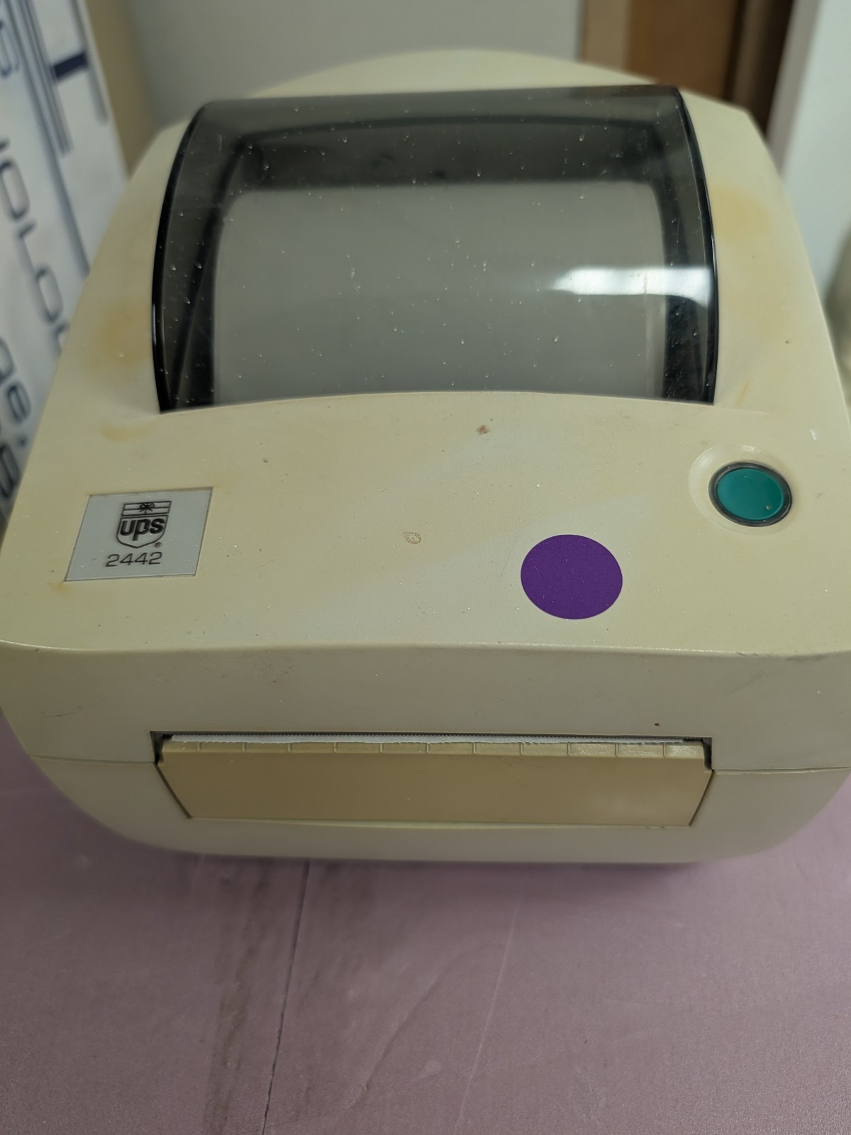 Eltron Zebra UPS 2442 Serial Parallel Direct Thermal Label Printer LP2442PSA