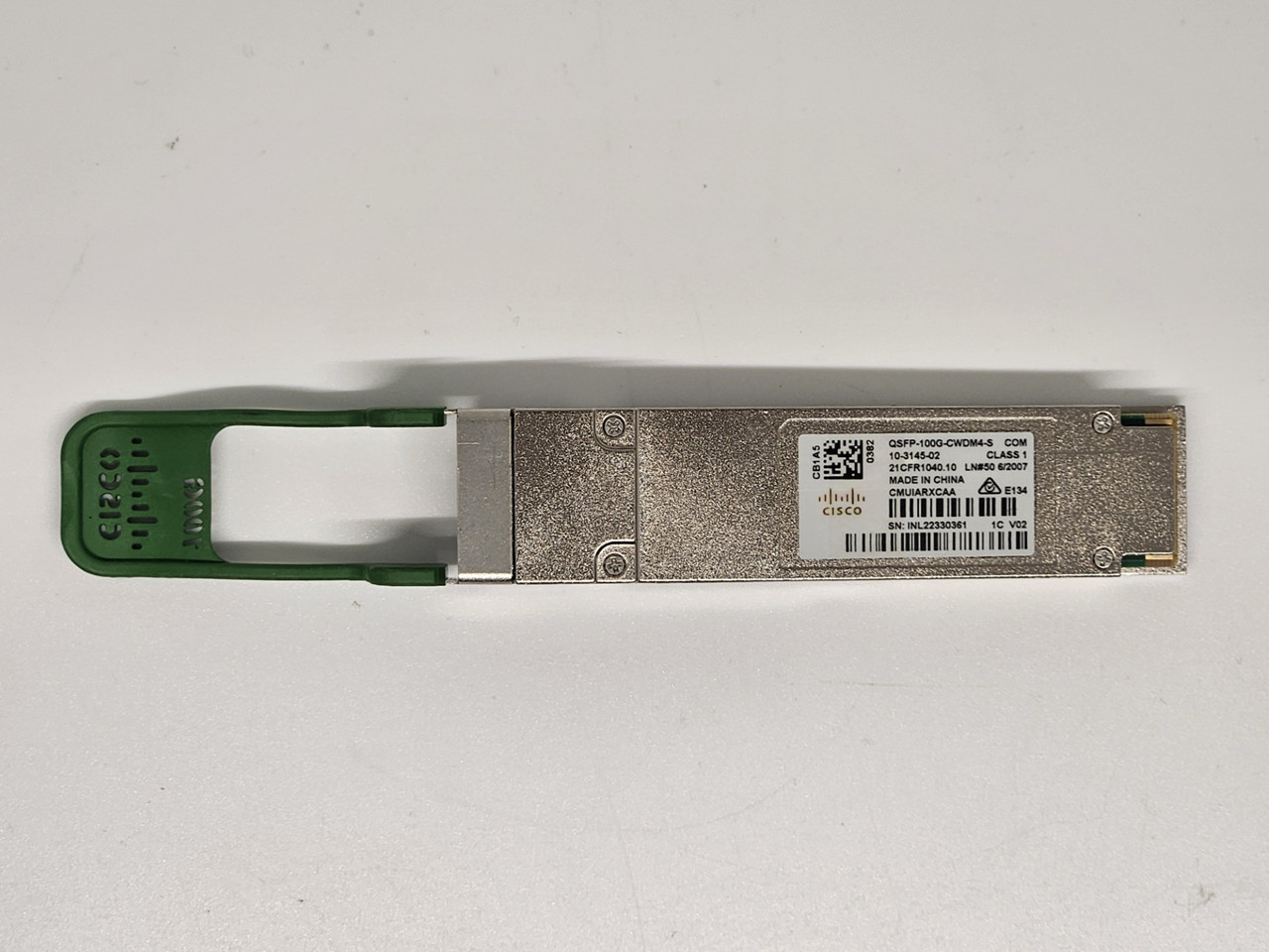 Genuine Cisco QSFP-100G-CWDM4-S 10-3145-02 100Gbase 2km SMF QSFP28 Transceiver