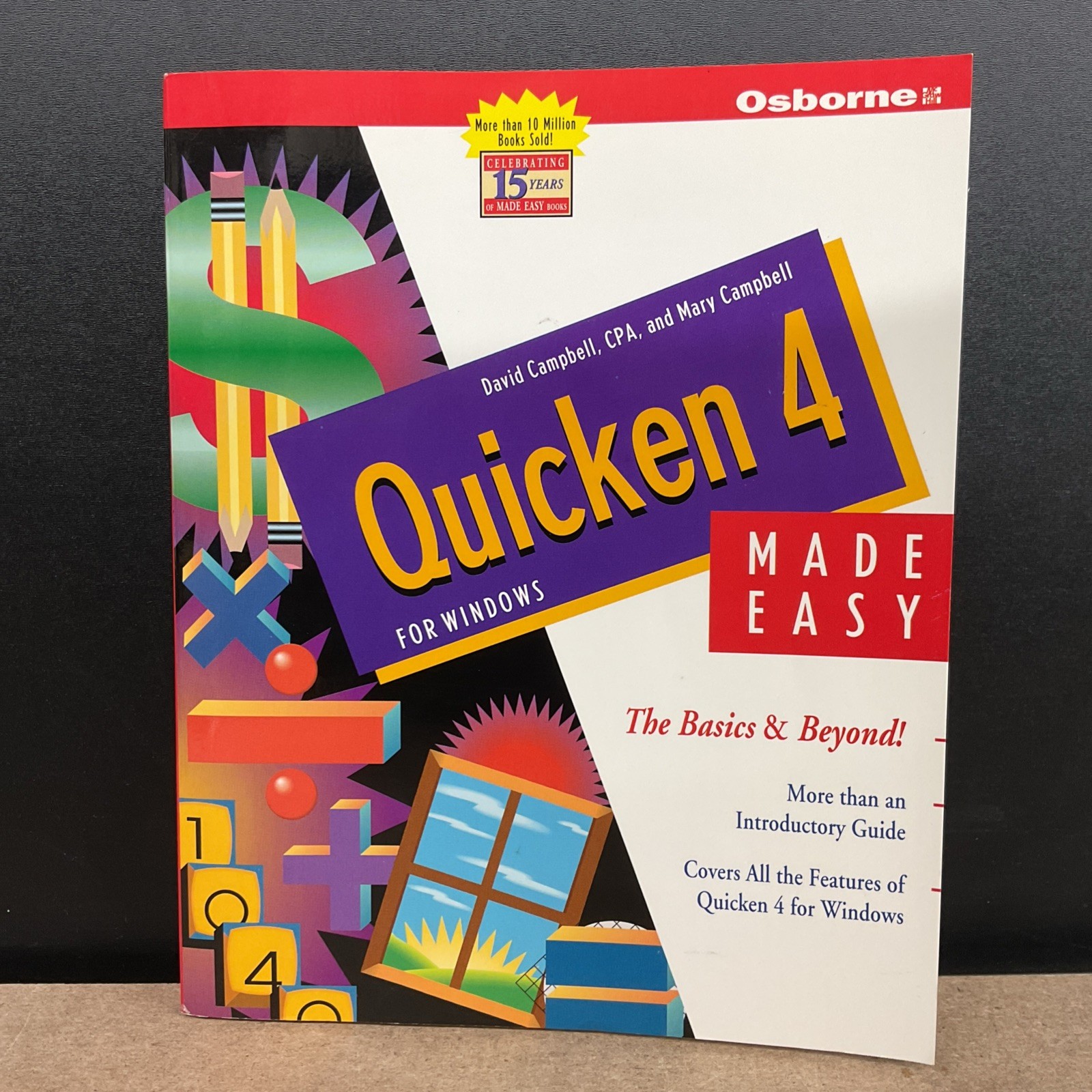 Osborne Quicken 4 For Windows Campbell And Campbell Softcover Vintage Computing