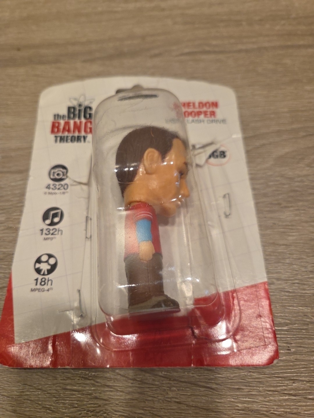 Big Bang Theory Sheldon Cooper USB Flash Drive 8GB Funko Tyme Machines 