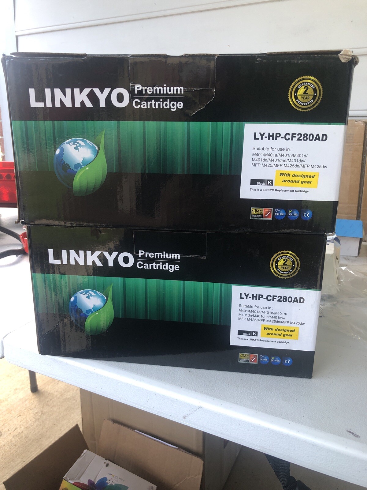 LINKYO LY-HP-CF280AD 2 Pack For HP-80A