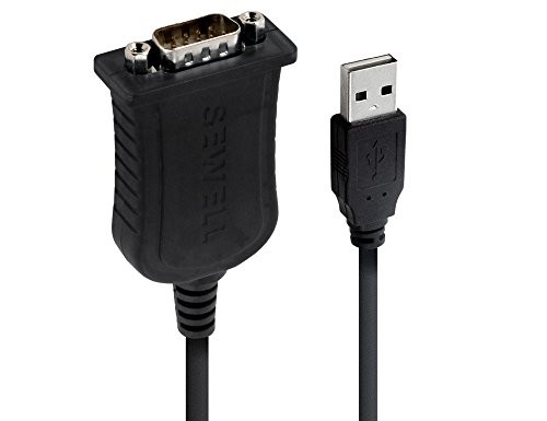 Sewell Instacom USB to Serial Adapter 2' with Posts (SW-1301), Black