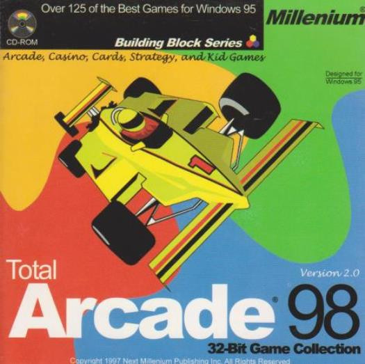 Total Arcade 98 v2 PC CD over 125 of the best classic games jewels alien puzzle