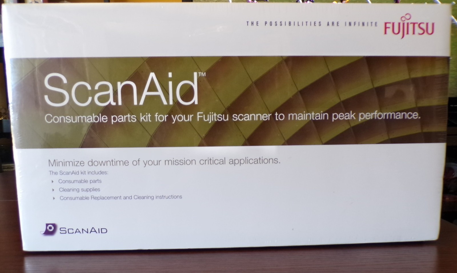 Fujitsu ScanAid Scanner Consumable Parts Kit Sealed NEW