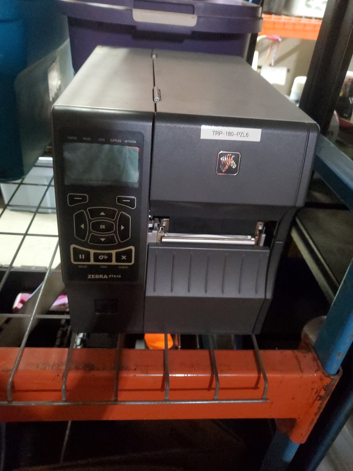 Zebra ZT410 Thermal Transfer Barcode Label Printer