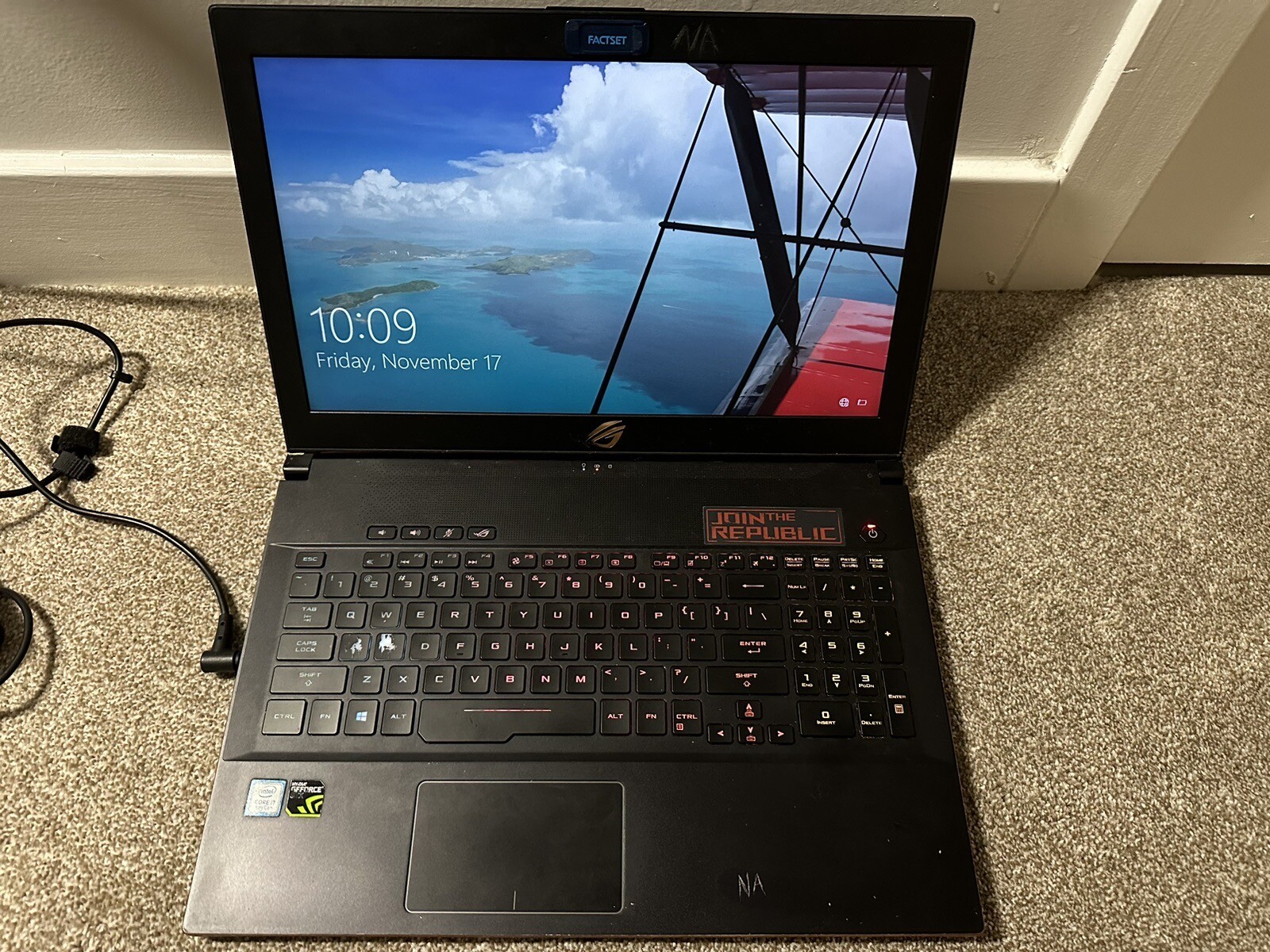 ASUS GU501G Gaming Laptop