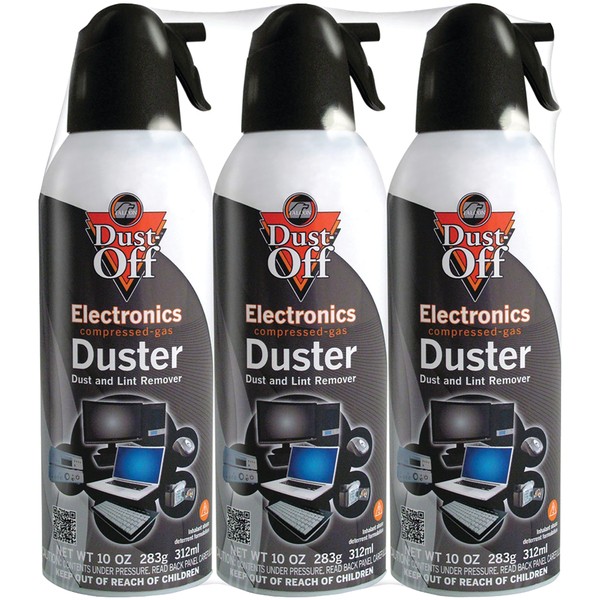 DUST-OFF(R) 10OZ DISPSBLE DUSTER 3PK DPSXL3 Office Supplies