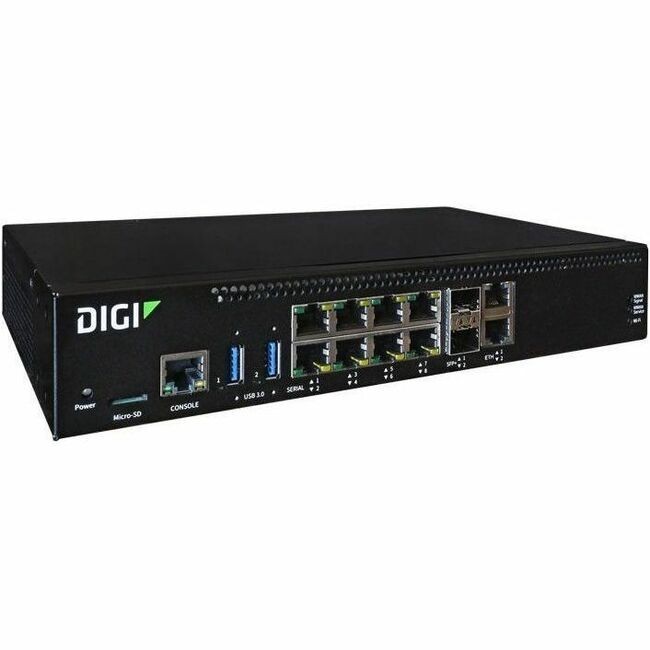 Digi Connect EZ 8 MEI Serial Server 8-port RS-232/422/485 US Power Cord
