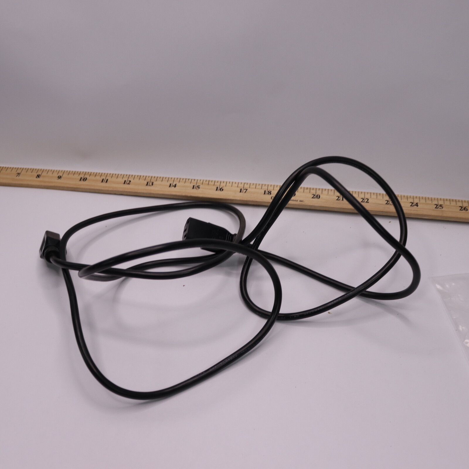 CSA Type Power Cable Male-to-Female SVT 3C/18AWG 300V 10A 125V 6' LL114612