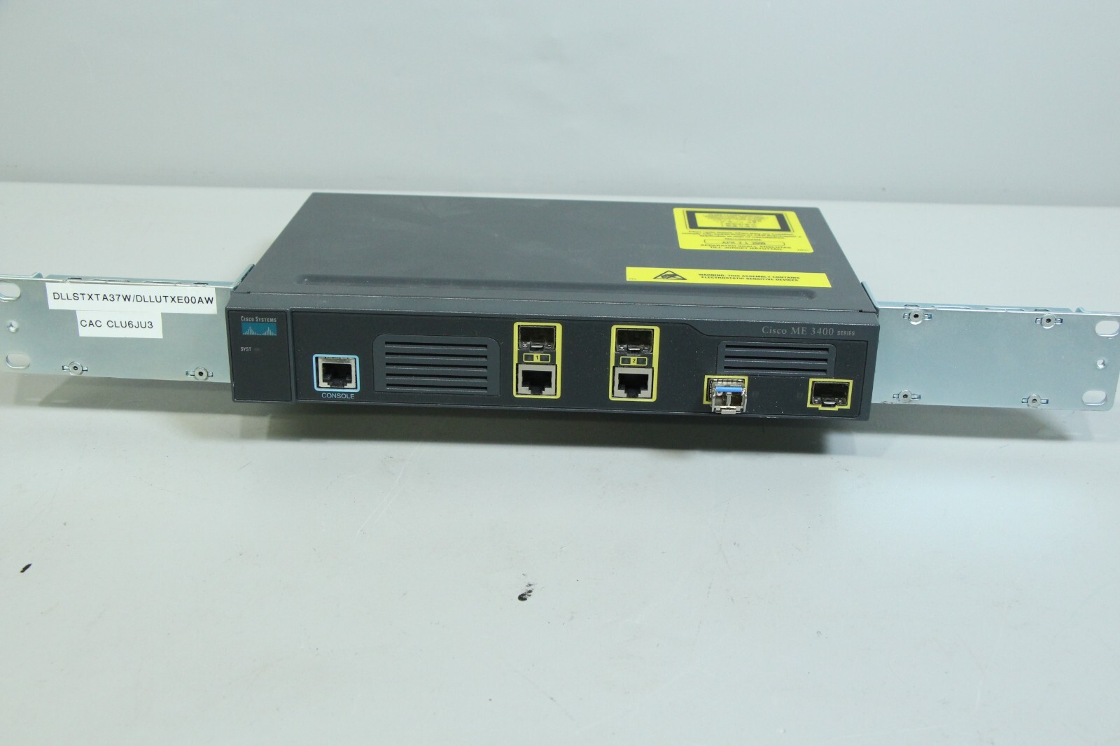 Cisco ME 3400 Series ME-3400G-12CS-A V01 12-Port Ethernet Access Switch Works