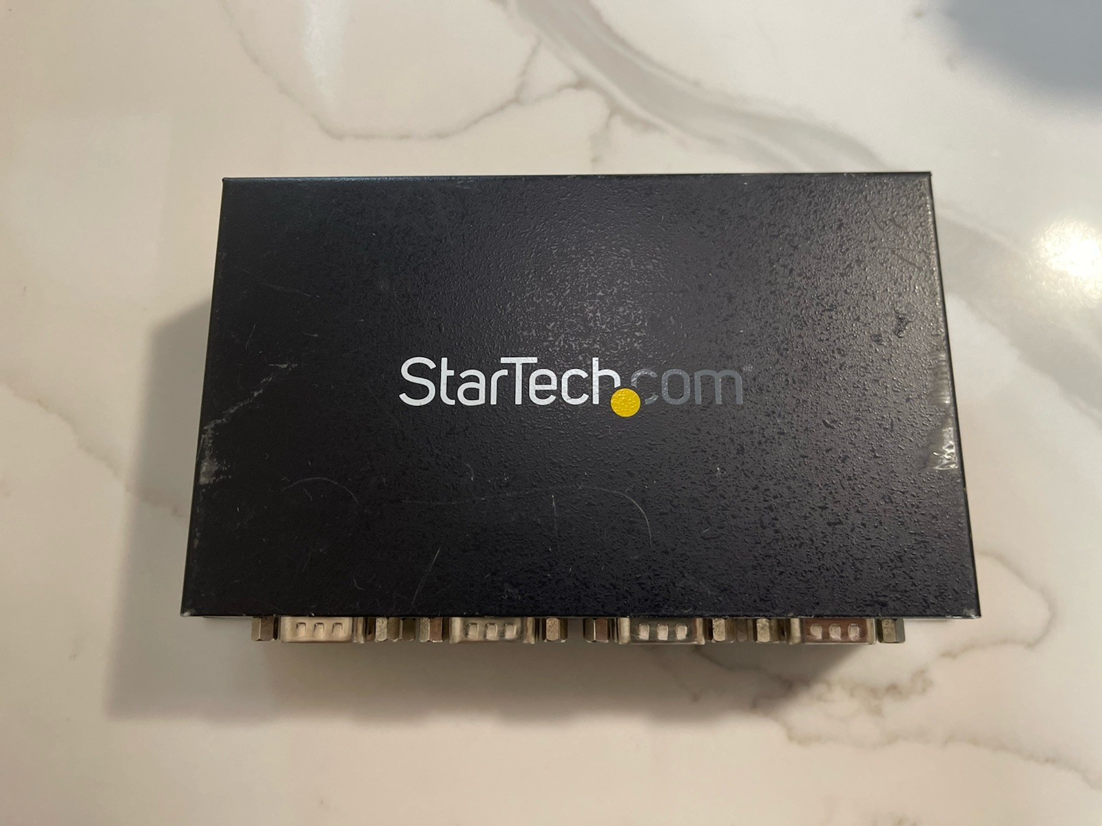 StarTech 8 port wall and DIN Rail Mountable Industrial USB to RS232 Serial Hub