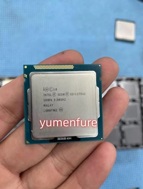 Intel Xeon E3-1275V2 processor cpu 4 core 8 threads 3.5GHz LGA1155