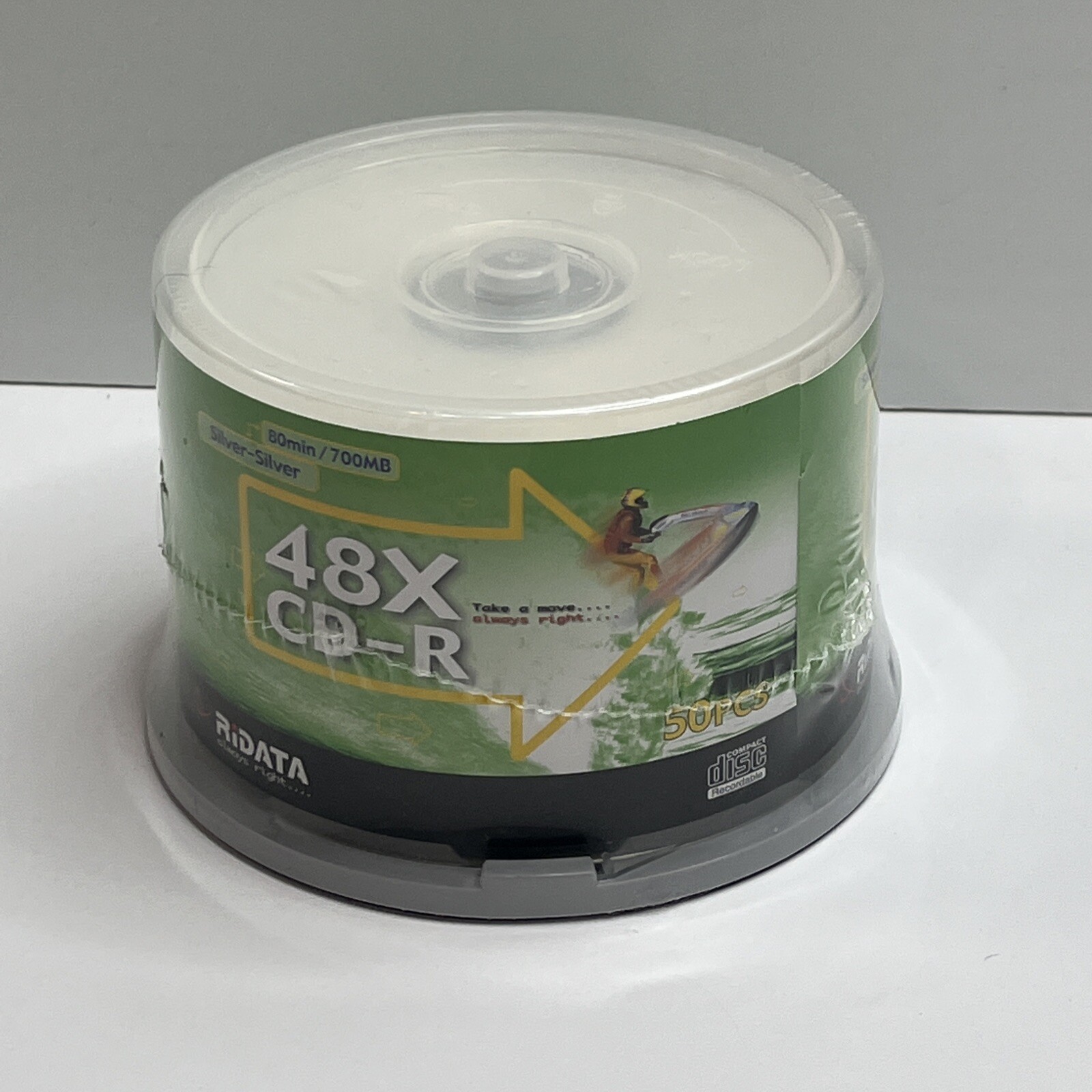 Ridata 48X CD-R 80min 700MB solver-silver 50pcs