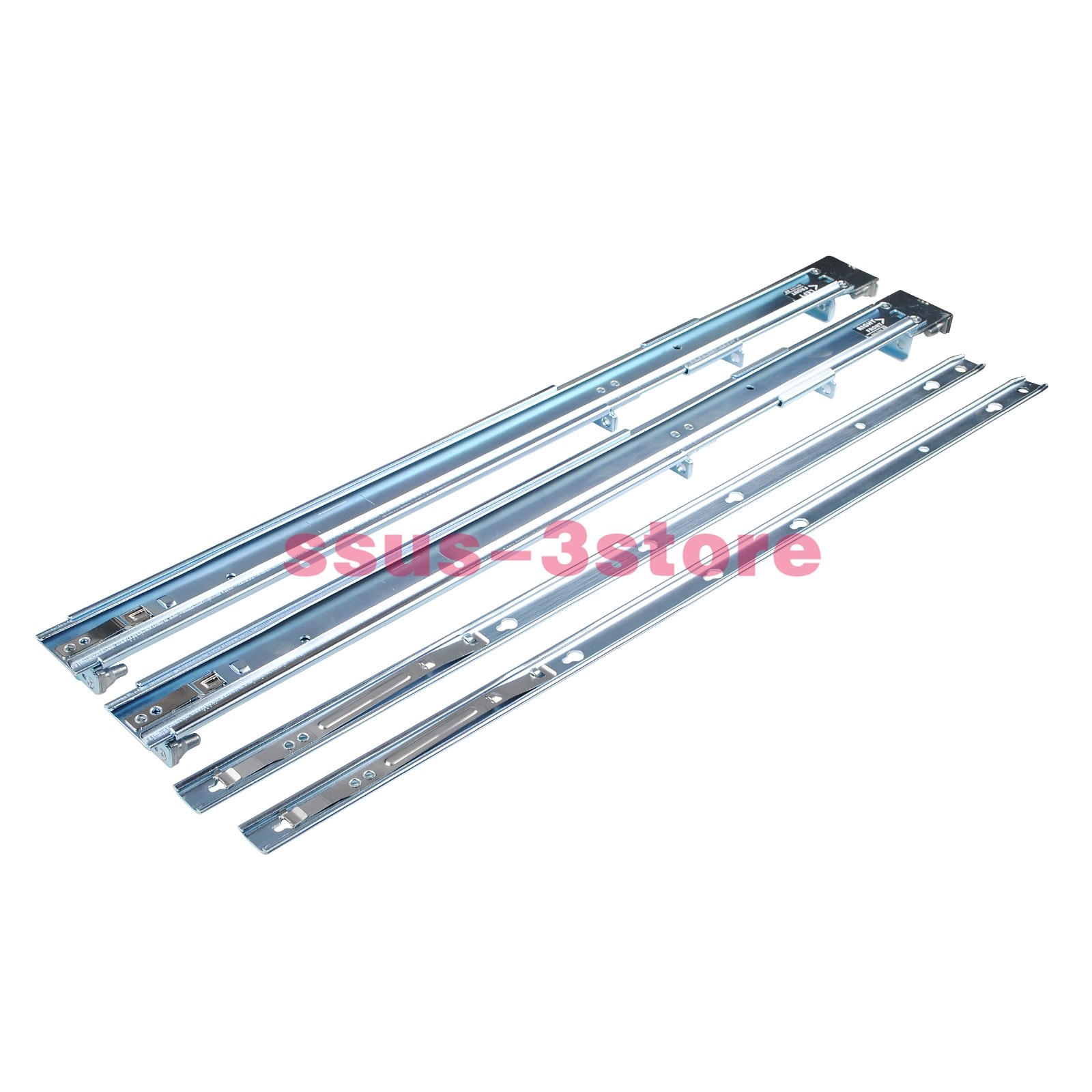 OEM 1U 2/4 Post Static Rail Kit C597M For Dell R220 R230 R240 R250 R260 R430