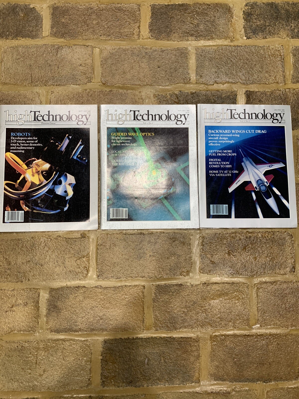 highTechnology - 3 Issues - 1981 & 1982