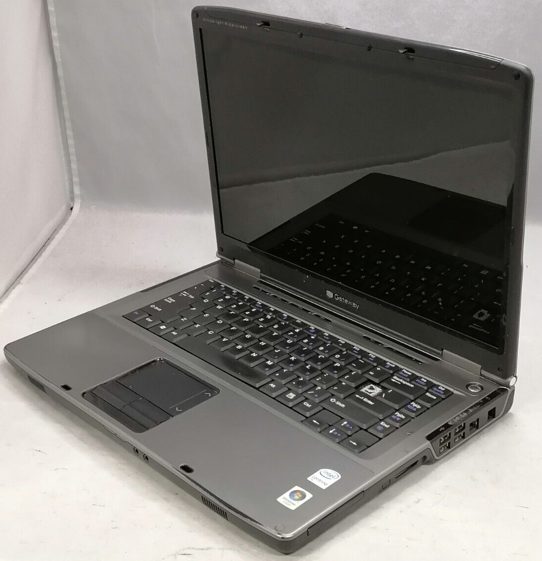 FOR PARTS 15.4" Gateway MA8 (Pentium T2310/1.46 GHz/1 GB RAM/NO HDD)