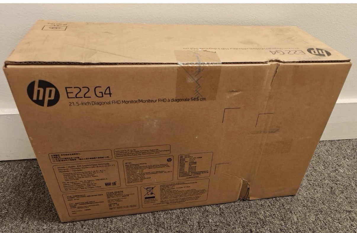 HP E22 G4 22" FHD Monitor