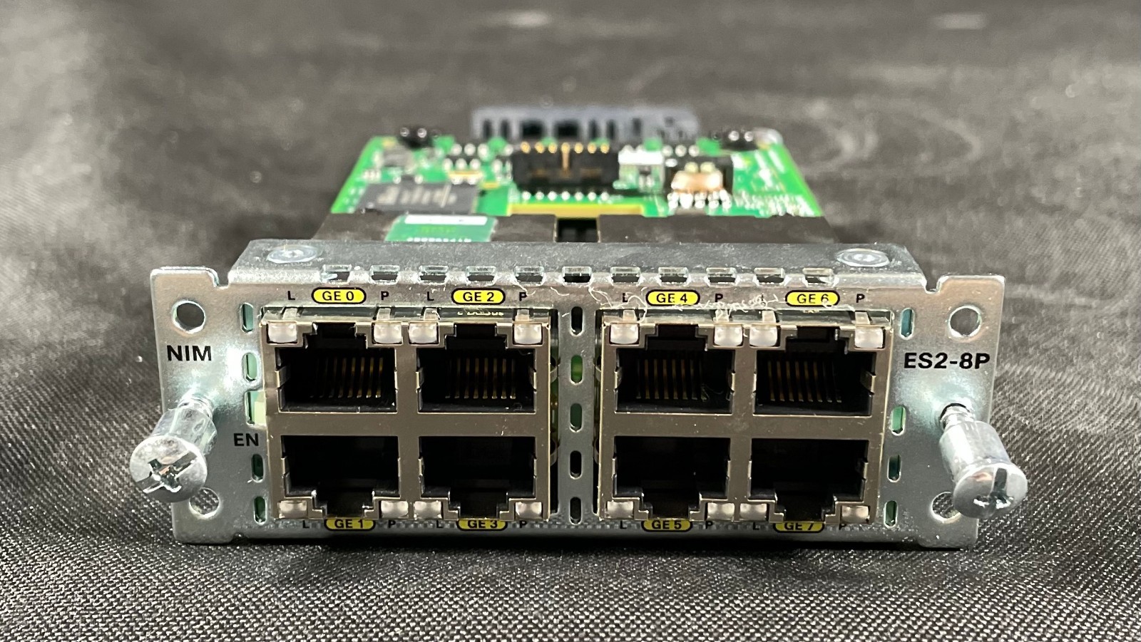 Cisco NIM-ES2-8-P  8 Port POE Gigabit Ethernet LAN Interface Module